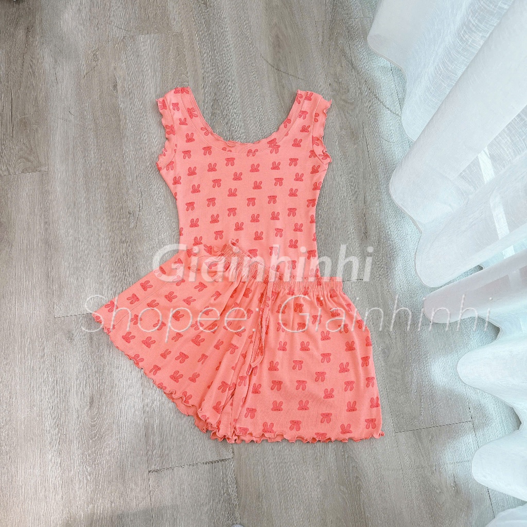 SET 18 THỎ HỒNG CAM