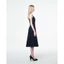 Đầm Dài Denim Xanh Đậm 5 Đường May - THUNDEROUS DENIM SEAMED DRESS / DARK BLUE