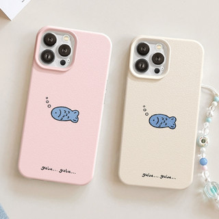 Ốp Lưng iPhone TPU Hoạ Tiết Da Mềm Cá Nhỏ Chống Sốc, Chống Bẩn Cao Cấp - iP X/XS/11/12/13/14/15/16/17/Plus/Pro/Max/Air