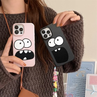 Ốp Lưng iPhone TPU Hoạ Tiết Da Mềm Funny Face Chống Sốc, Chống Bẩn Cao Cấp - iP X/XS/11/12/13/14/15/16/17/Plus/Pro/Max