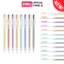 Bút bi nước mực gel bấm EG118 nhiều màu 0.5mm Deli xinh xắn nhanh khô viết đều nhiều mực