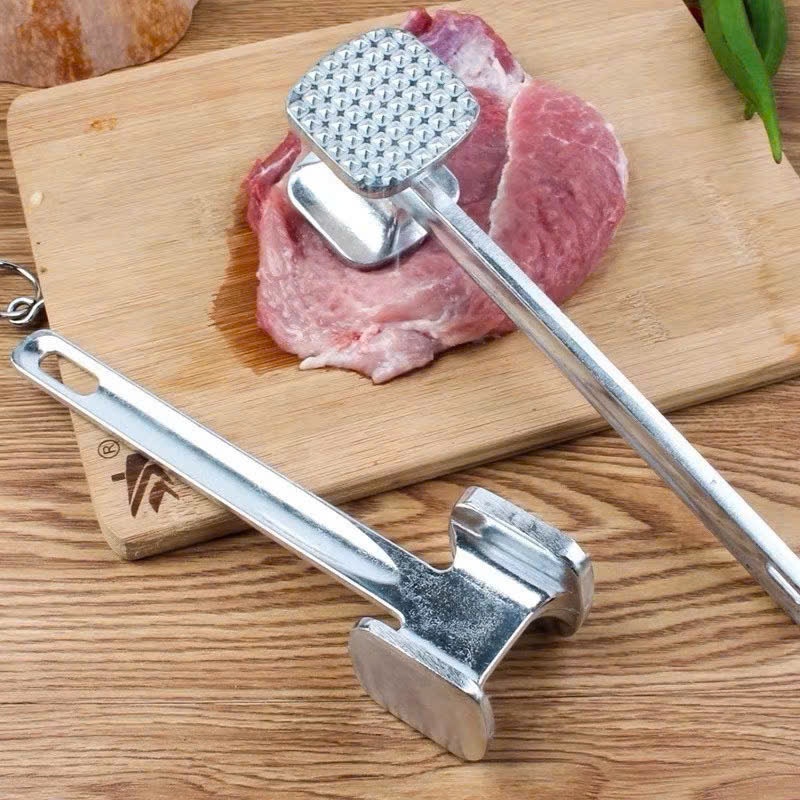 Búa đập thịt inox cao cấp – Hỗ trợ nghiền tỏi, gừng, dầm thịt hiệu quả cho bữa ăn thơm ngon hơn