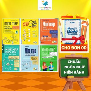 Sách - Combo Mindmap English cho người mới bắt đầu - Phân Loại lẻ
