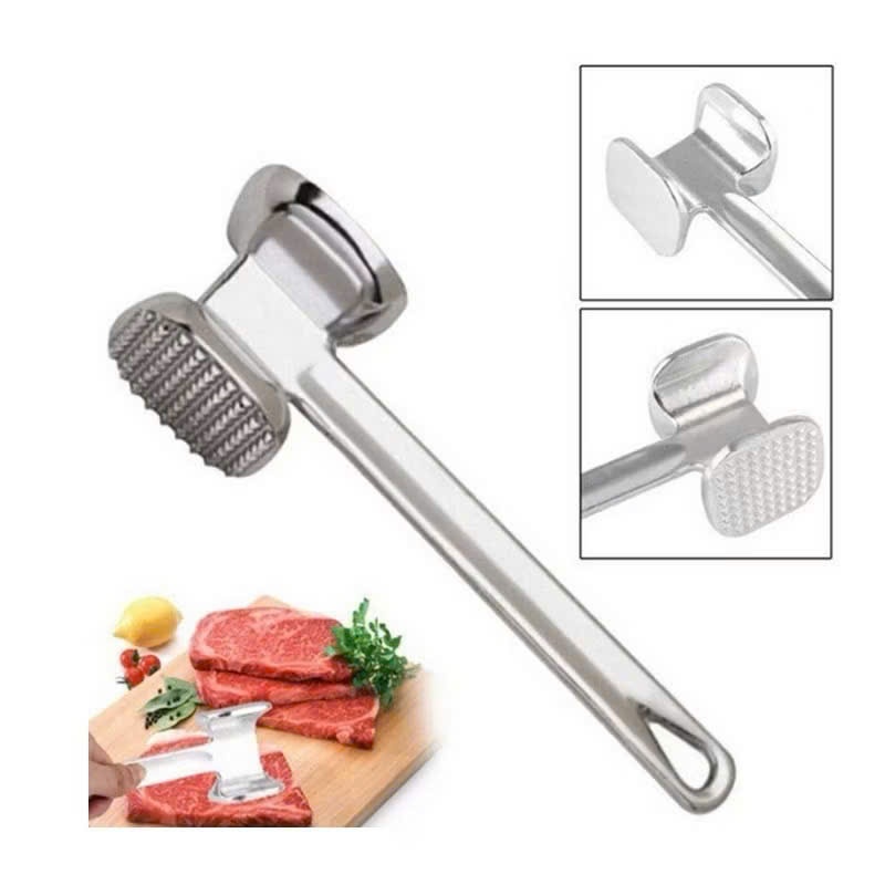 Búa đập thịt inox cao cấp – Hỗ trợ nghiền tỏi, gừng, dầm thịt hiệu quả cho bữa ăn thơm ngon hơn