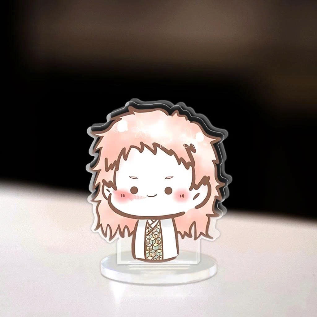 Standee, Mô Hình Mini Demon Slayers Cao 5cm In UV Tanjiro Nezuko Standee Chibi Anime Manga Kimetsu no Yaiba - SakuMai