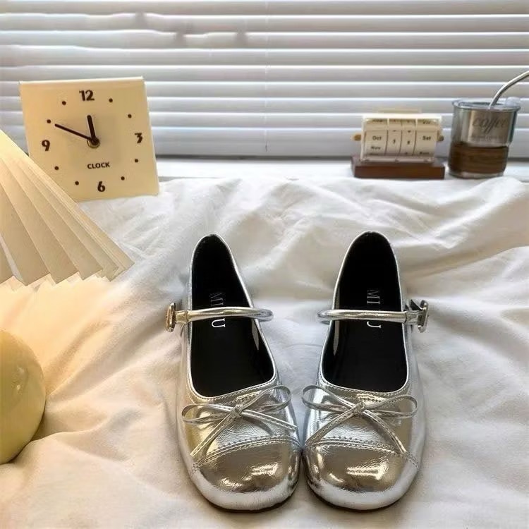 Giày Sục Búp Bê Nữ Lolita, Giày Đế Bằng Kiểu Giáng Độc Đáo Phong Cách Quý Tộc Dễ Phối Đồ Full Box || N02