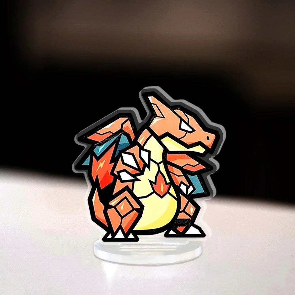 Standee, Mô Hình Mini Pokemon Cao 5cm In UV Cắt Viền Pikachu Bulbasaur Standee Anime Manga Pocket Monsters - SakuMai