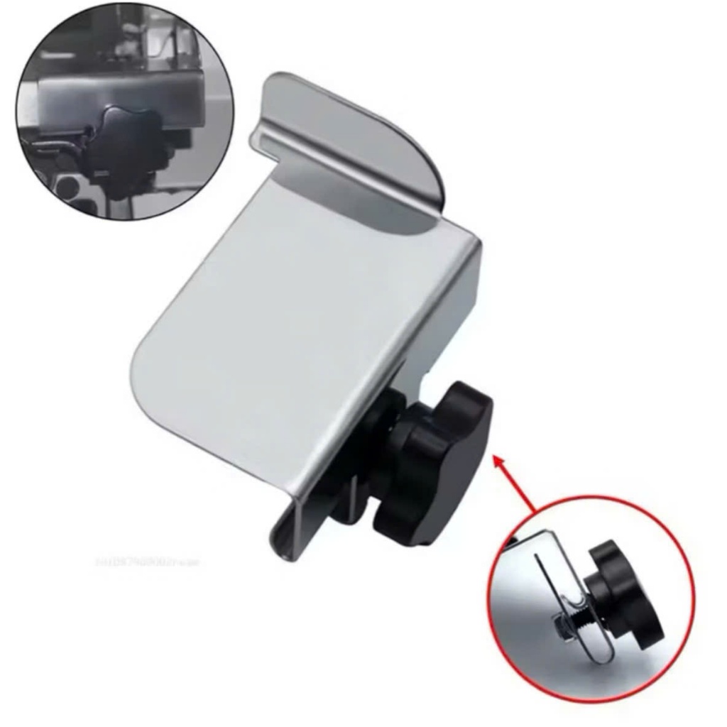 Cữ Vắt Sổ Chống Lẹm Vải Có Núm Vặn Cố Định - Phụ Kiện Máy Vắt Sổ Công Nghiệp
