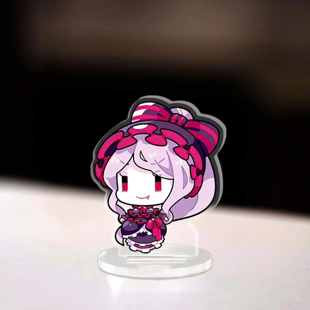 Standee, Mô Hình Mini Overlord Cao 5cm In UV Cắt Viền Ainz Ooal Gown Albedo Standee Chibi Anime Manga Cute - SakuMai