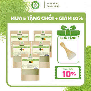 COMBO 5 Gói 100g Matcha Mật Ong giảm cân, thực phẩm giảm cân an toàn uy tín, matcha giảm cân