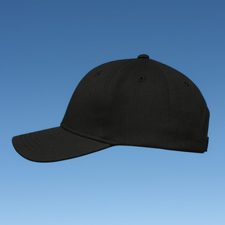 Nón kết mũ lưỡi trai trơn đen phong cách basic unisex