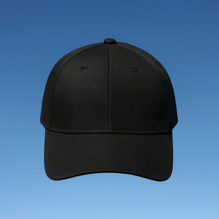 Nón kết mũ lưỡi trai trơn đen phong cách basic unisex