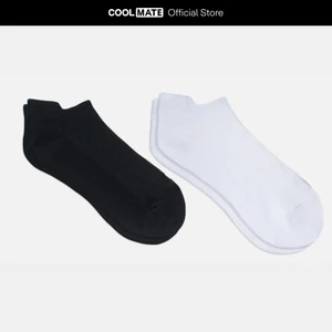 Combo 2 Tất cổ ngắn cotton thoáng khí, kháng khuẩn Coolmate