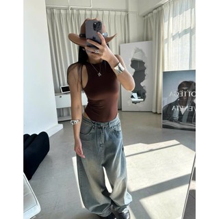 Bodysuit trơn Luna Curve M259