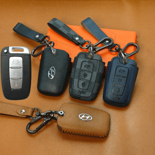 Bao Da Chìa Khoá Kia Morning, Rio, Sorento, Sportage, Optima, K5  NHIỀU MÀU SẮC (KH Móc D)