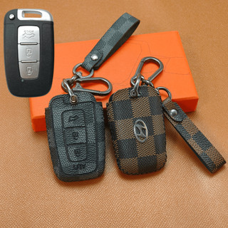 Bao Da Chìa Khoá Kia Morning, Rio, Sorento, Sportage, Optima, K5  NHIỀU MÀU SẮC (KH Móc D)