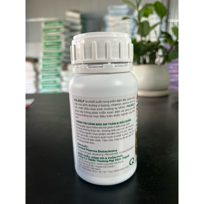 Phân Bón lá Rong Biển folikelp Vĩnh Thạnh - Dưỡng Hoa Dưỡng Trái Lớn Trái
