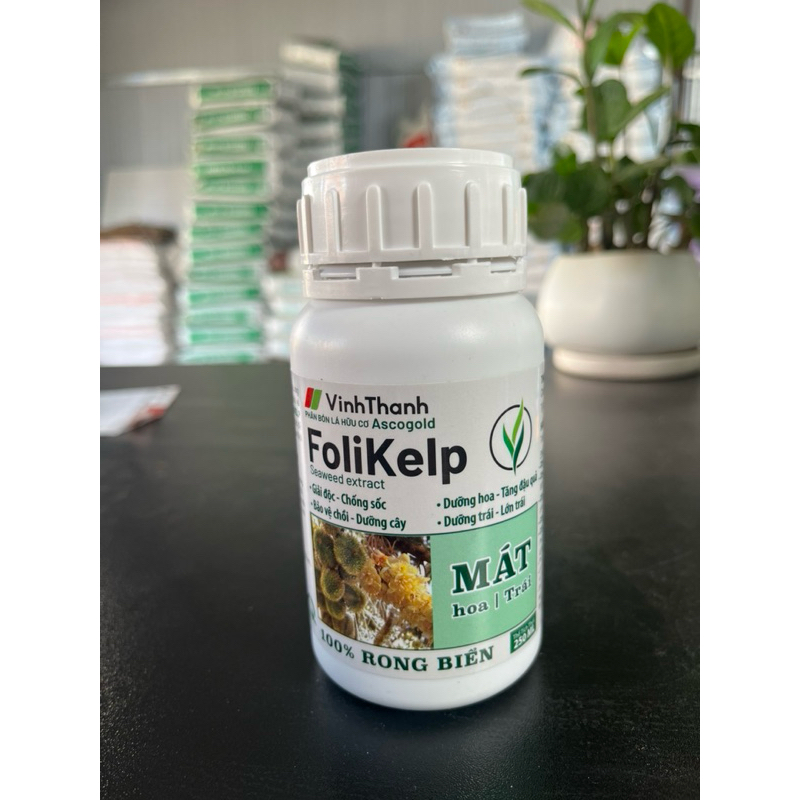 Phân Bón lá Rong Biển folikelp Vĩnh Thạnh - Dưỡng Hoa Dưỡng Trái Lớn Trái