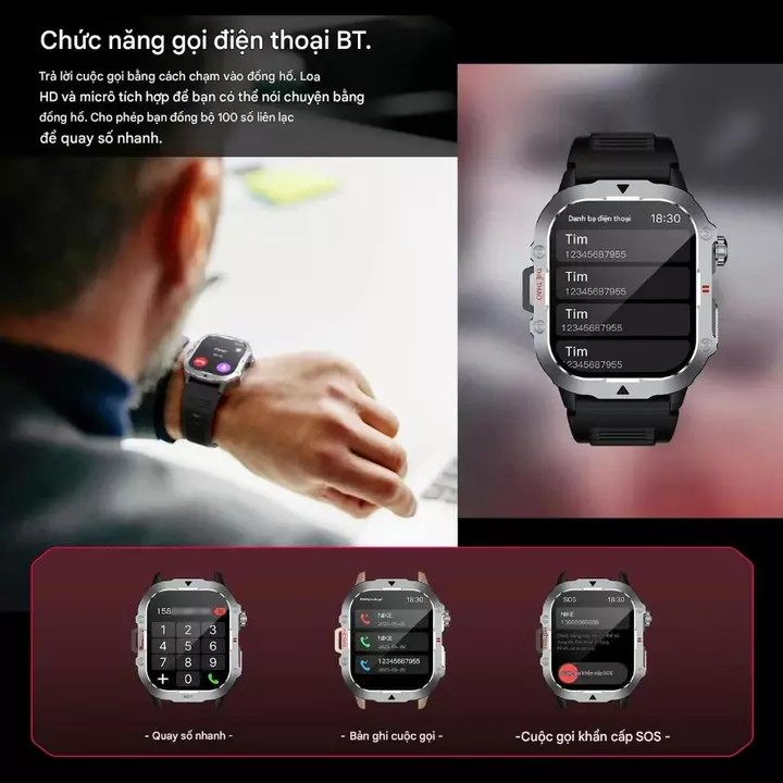 Smartwatch – Water-Resistant – 7
