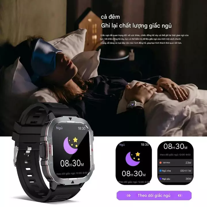 Smartwatch – Water-Resistant – 6
