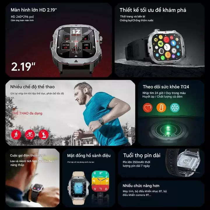 Smartwatch – Water-Resistant – 5