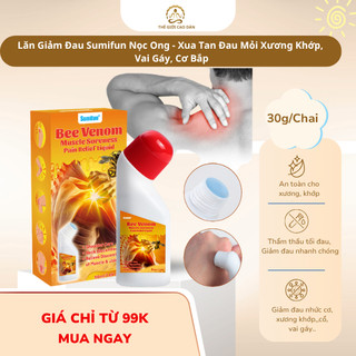 Lăn Giảm Đau Sumifun Thảo Dược Hỗ Trợ Đau Nhức Xương Khớp, Vai Gáy, Lưng, Khớp Gối, Cơ Bắp