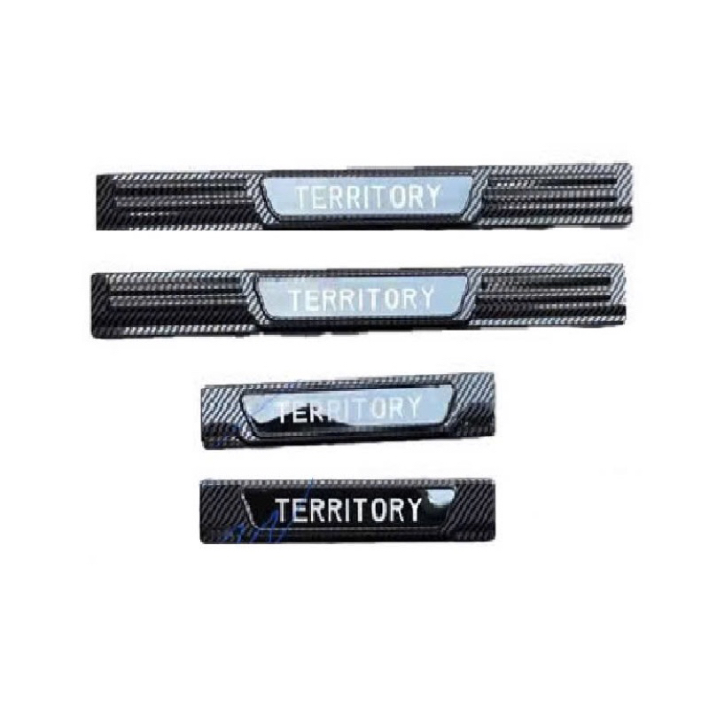 Ốp bậc cửa, nẹp bước chân và chống trầy cốp trong và ngoài xe Ford Territory 2022-2025