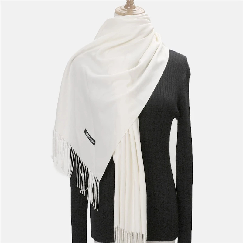 Khăn Choàng Cổ Phong cách Hàn Quốc, Khăn Quàng Trơn Chất Cashmere Nhiều Màu Bản To Thanh lịch PK16