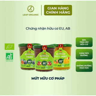 Mứt hữu cơ Comtes de Provence giảm 30% đường so với mứt truyền thống