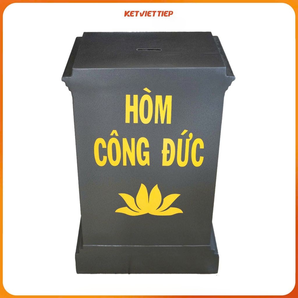 [KÉT CÔNG ĐỨC] Két Việt Tiệp KVT65KC Khóa Cơ Công Đức Thu Ngân Chốt Đúc Đặc 80KG, 100KG, 130KG Miễn Ship Toàn Quốc