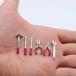 Trang Trí Nội Thất Tí Hon Cho Mô Hình- Bộ Dụng Cụ Kỹ Thuật Mini - Thế Giới Tí Hon - Mã DCKT