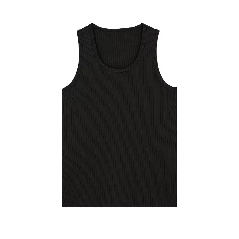 Áo Lót Ba Lỗ Nam Dáng Tank Top Khoét Sâu Mặc Lót, Thể Thao Chất Thun Gân Mềm Mại Halley B5