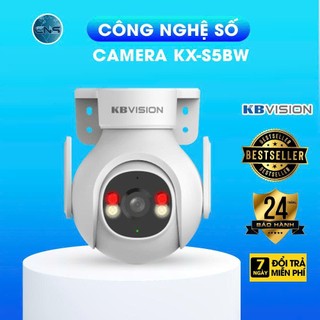 Camera wifi quay quét ngoài trời 5.0MP - Chuẩn chống nước IP66 - KX-S5BW Chính Hãng BH 2 Năm