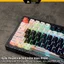 Keycap pbt Phi Hành Gia Astronaut họa tiết dyesub xuyên led ninja side print cho bàn phím cơ