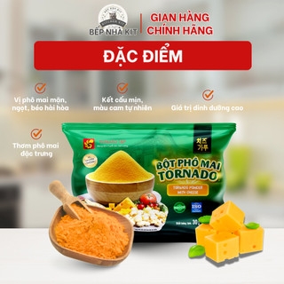 Bột Phô Mai Hàn Quốc Tornado Tomato T&P Gói 30g Lắc Khoai Tây, Bắp Rang, Gà Rán, Pudding -TT200