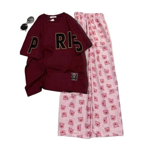 Tổng hợp các sét quần hoạt hình + mix áo phông form rộng unisex