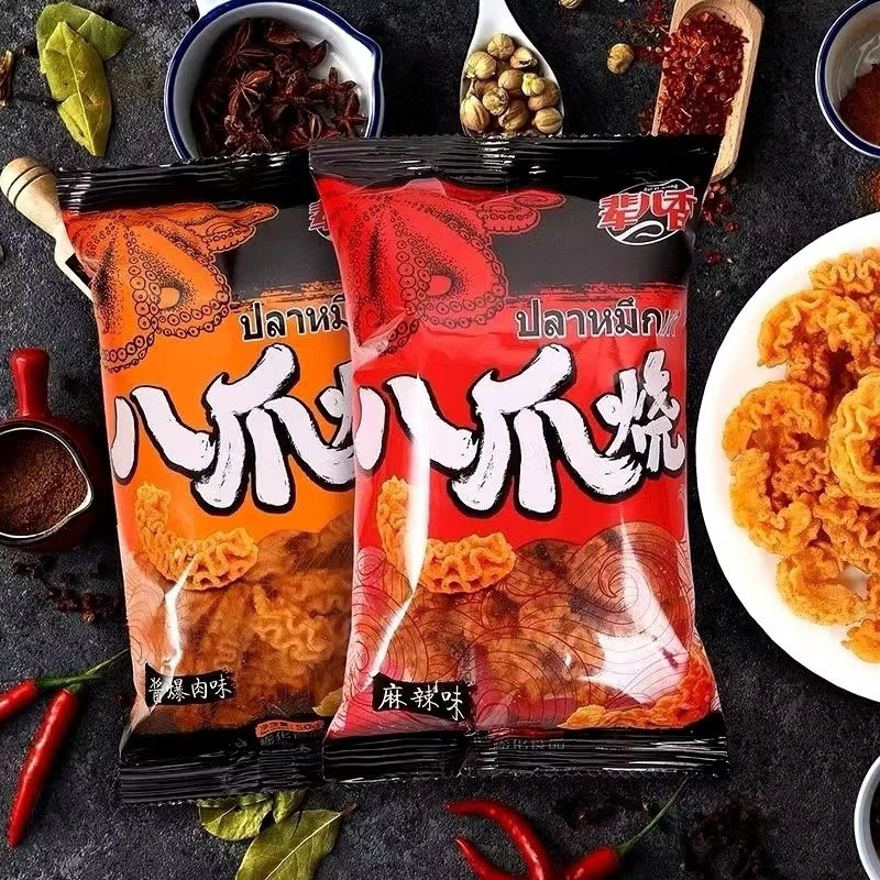 Bim râu bạch tuộc Trung 20k/ 3 gói (40gr/ 1 gói) | Shopee Việt Nam