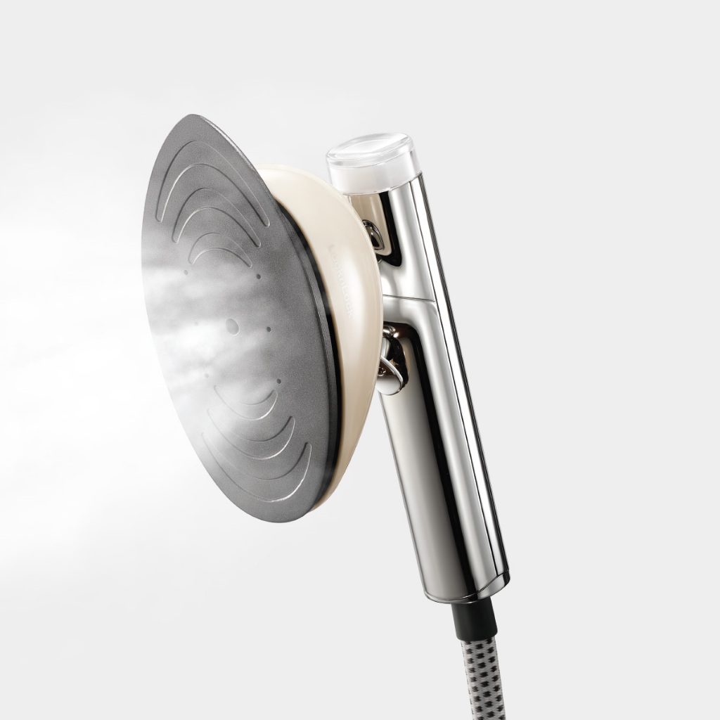 Bàn Ủi Hơi Nước LocknLock Garment Steamer ENI218IVY 800ml, Màu Ngà, 220-240V, 50-60Hz,1370-1630W - K-MALL
