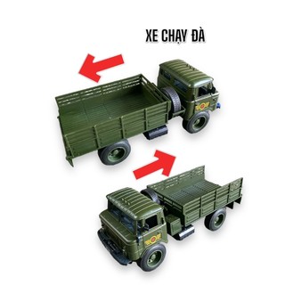 Mô Hình đồ chơi xe tải hợp kim có âm thanh,xe chạy đà