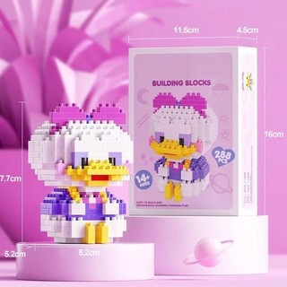 Đồ Chơi Lắp Ráp Nhân Vật Hoạt Hình 3D Model Siêu Đáng Yêu Dành Cho Bé Quà tặng