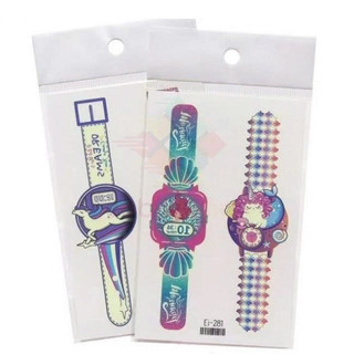 Lốc 24 Hộp Đồng Hồ Xăm Dạ Quang Phát Sáng Đồ Chơi Trẻ Em Cho Bé Đeo Tay Glow In Dark Watch Decal