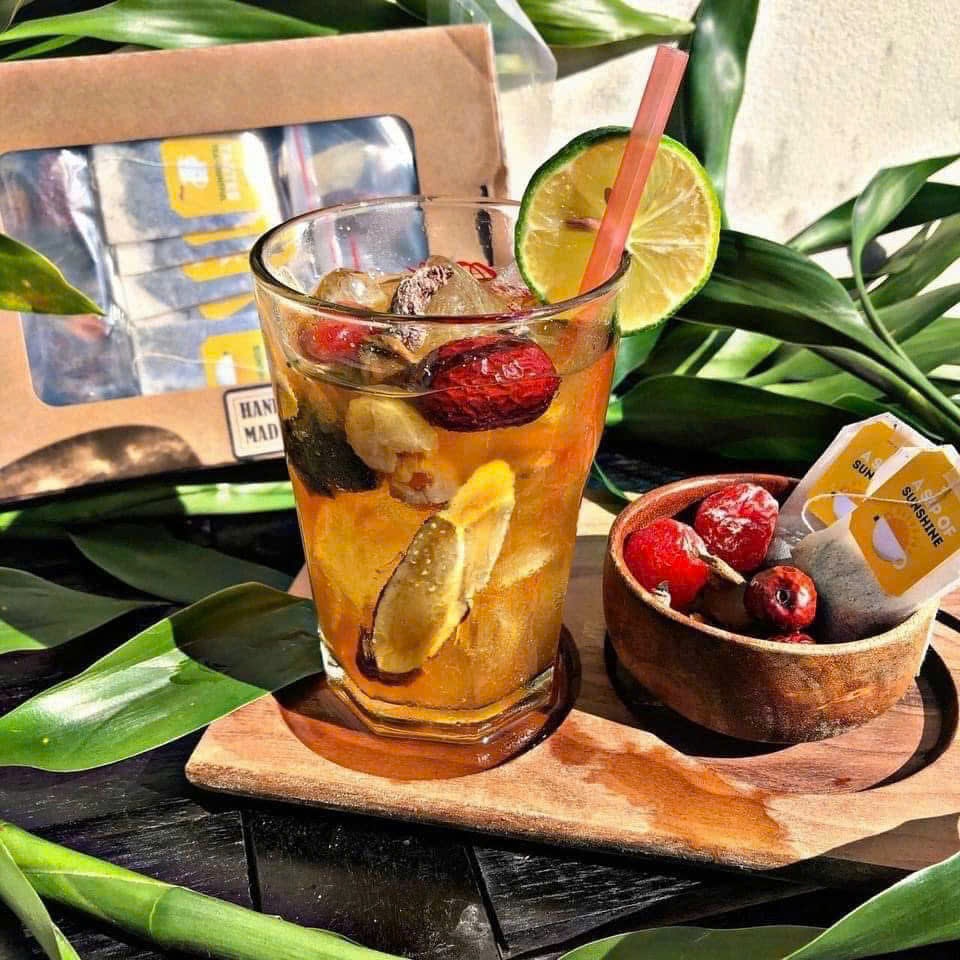 Set 10 Gói TRÀ LIPTON THẢO MỘC CAM THẢO XÍ MUỘI - Ăn vặt Su Xoắn