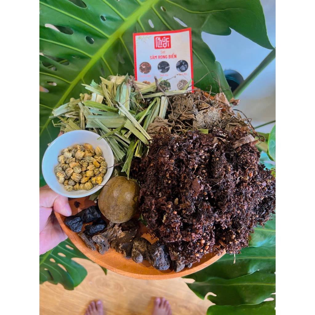 Set nước Sâm Rong Biển 9 vị - set nấu 10-12 lít nước | Shopee Việt Nam