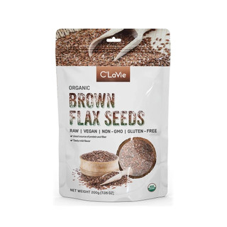 [2027] Hạt lanh hữu cơ C'LaVie Organic Flax Seeds 200g