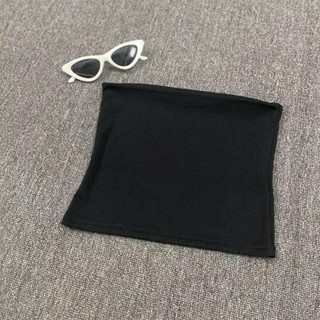 Áo quây ống tube Nữ Ngang Ngực Basic Trơn Croptop Tube Ôm Body Bozip Chất Vải Thun Cotton WAQ001