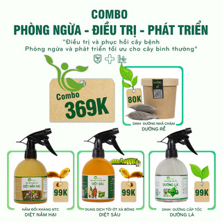Nhà Thương Cây - COMBO PHÒNG NGỪA VÀ PHÁT TRIỂN TỐI ƯU CHO CÂY