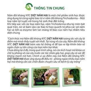 Nhà Thương Cây - Chai Diệt Nấm Hại NẤM ĐỐI KHÁNG TRICHODERMA - Phòng vệ cho bộ rễ, ngăn ngừa nấm hại