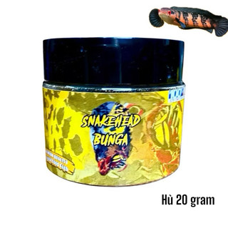 Cám cá lóc SNAKEHEAD BUNGA- 20g Phát triển màu viền  vảy và phát triển màu - sản phẩm hót từ indonesia