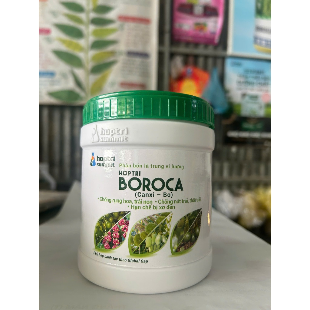 Hợp Trí Boroca (Canxi-Bo) 500g - Chống rụng hoa, trái non, tăng đậu ...