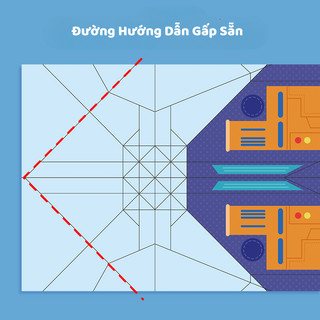 Đồ Chơi Set 36 Tờ Gấp Máy Bay - Giấy Origami Cho Bé Sáng Tạo Với 12 Kiểu Khác Nhau, Họa Tiết Siêu Đẹp Cho Trẻ